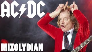 Why Your Mom Loves AC/DC - Mixolydian is their secret sauce chords