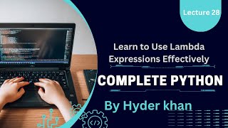 Complete Guide to Lambda Functions in Python | Complete Python Course | Hindi/Urdu | Lecture 28