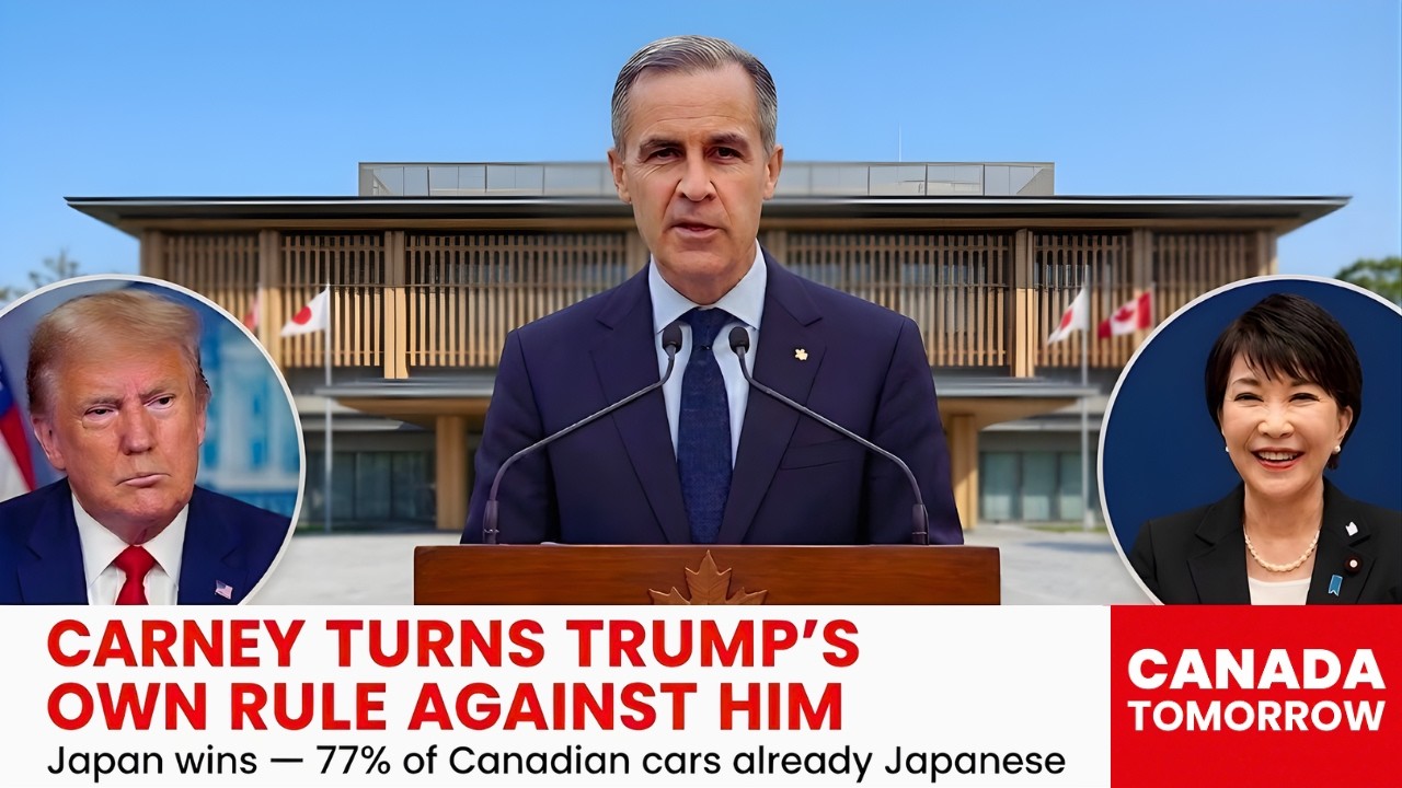 Carney TURNS Trump’s Own Auto Rule Against Him and Japan Is the Winner