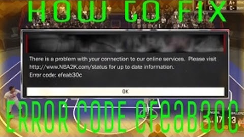 HOW TO FIX ERROR CODE EFEAB30C (100% WORKS!!!)