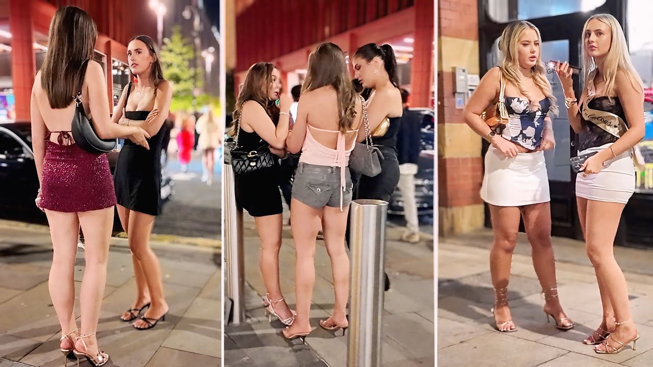 Manchester , England 🇬🇧 | Nightlife After Dark -4K Ultimate UK Party Scene! 🍾 Beautiful Girls 💯