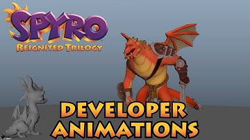 Spyro Reignited Trilogy Developer Character Animations