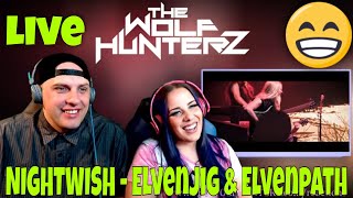 NIGHTWISH - Elvenjig & Elvenpath (LIVE IN BOGOTA) THE WOLF HUNTERZ Reactions