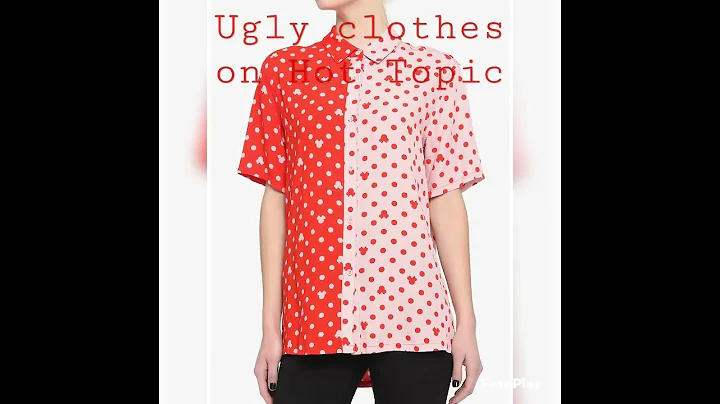 Ugly Clothes on Hot Topic #shorts