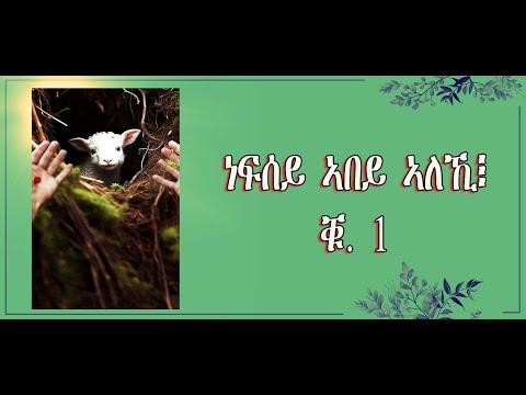 ነፍሰይ ኣበይ ኣለኺ ቑ 1 By Kokobe Krstos