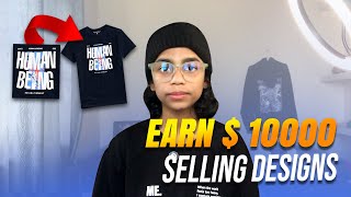 How to Earn Monthly by Selling Your Designs Online | Side Hustle: Monthly Income from Designs News