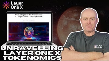 Layer One X - Unravelling L1X Tokenomics - A Comprehensive Analysis - Narrated from Official Blog