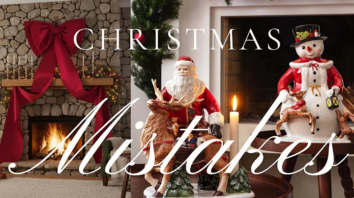 STOP Doing These 10 Things with your Christmas Decor!