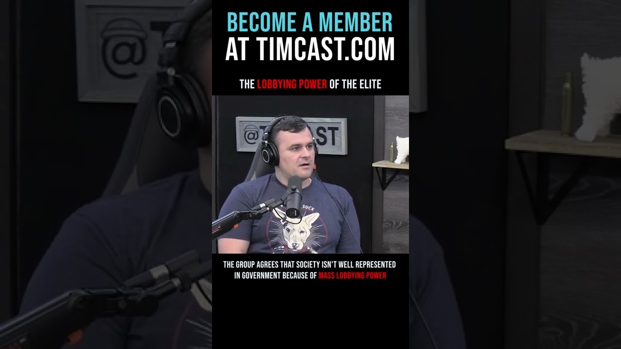 Timcast IRL – The Lobbying Power Of The Elite #shorts