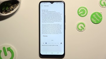 How to Change Font Size on Your TCL 406
