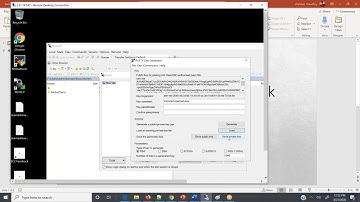 creating ppk file from pem file