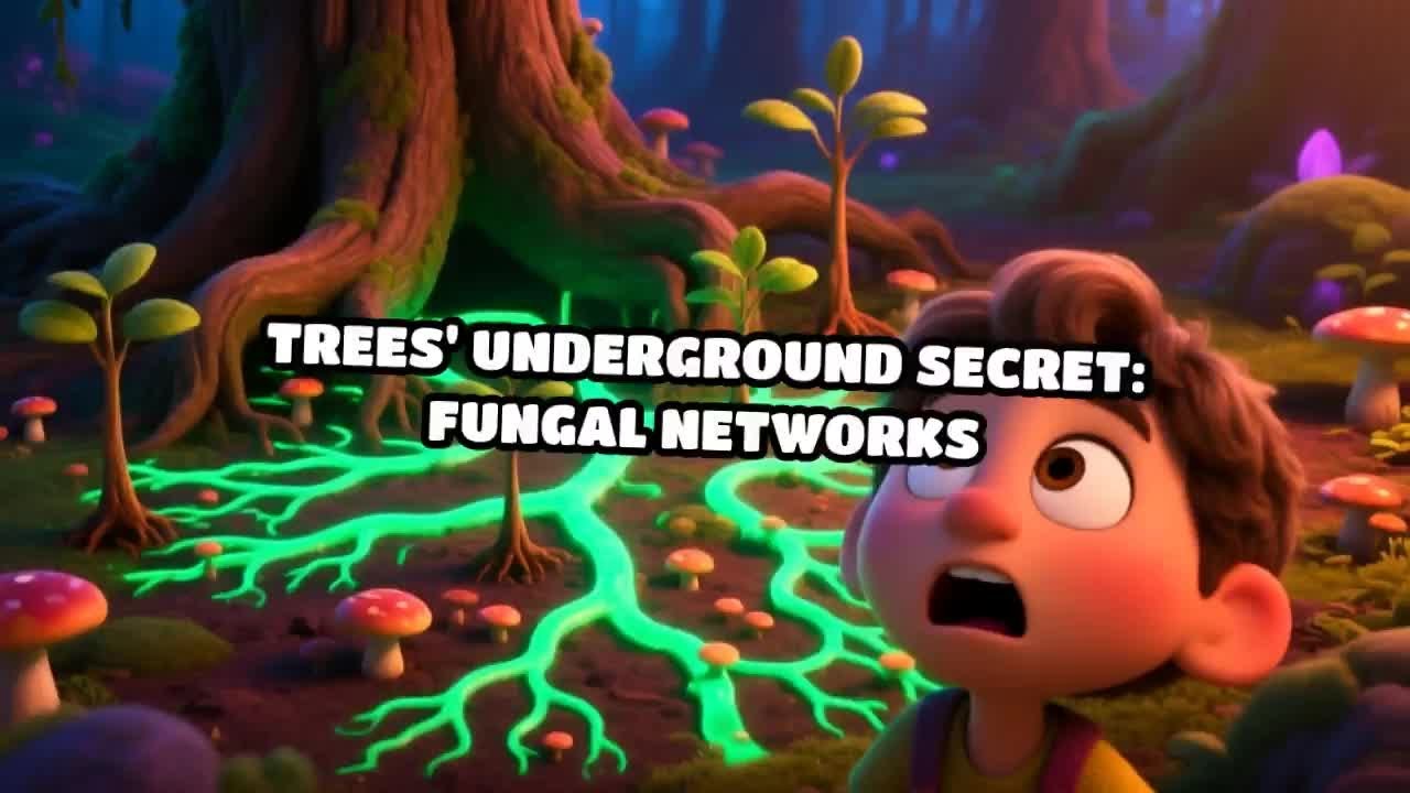 Trees' Underground Secret: Fungal Networks