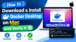 How to Install Docker Desktop on Mac (Apple Silicon & Intel) | Verify Installation
