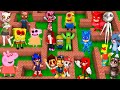 JJ and Mikey SURVIVE IN MAZE WITH Scary MONSTERS PEPPA PIG SONIC PAW PATROL EXE in Minecraft Maizen