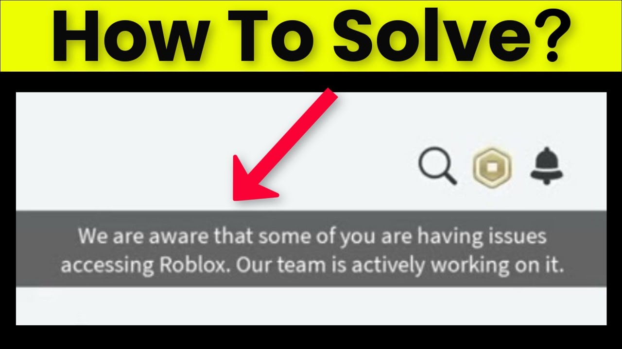 We are aware that there is an issue with accessing Roblox