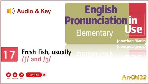 Unit 17 Fresh fish, usually - English Pronunciation in Use Elementary