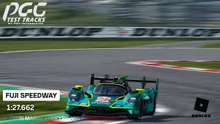 PGC Test Tracks | Fuji Speedway | Aston Martin Valkyrie LMH | 1:27.662