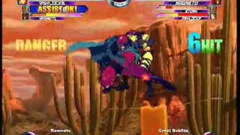 MvC2 Online (360): Brett (MSP) vs Great Bobsta (MSP) 29 .:3.1.10:.
