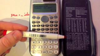 Unit Conversions - Casio fx-991ES