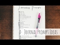 25 Journal Prompts | Journaling Ideas