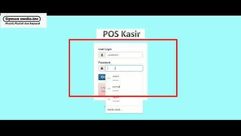 Tutorial Aplikasi Kasir by Fipman  Part 2 ( Tambah Username)
