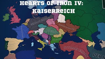 What if Germany won WW1? - HOI4 Kaiserreich Timelapse
