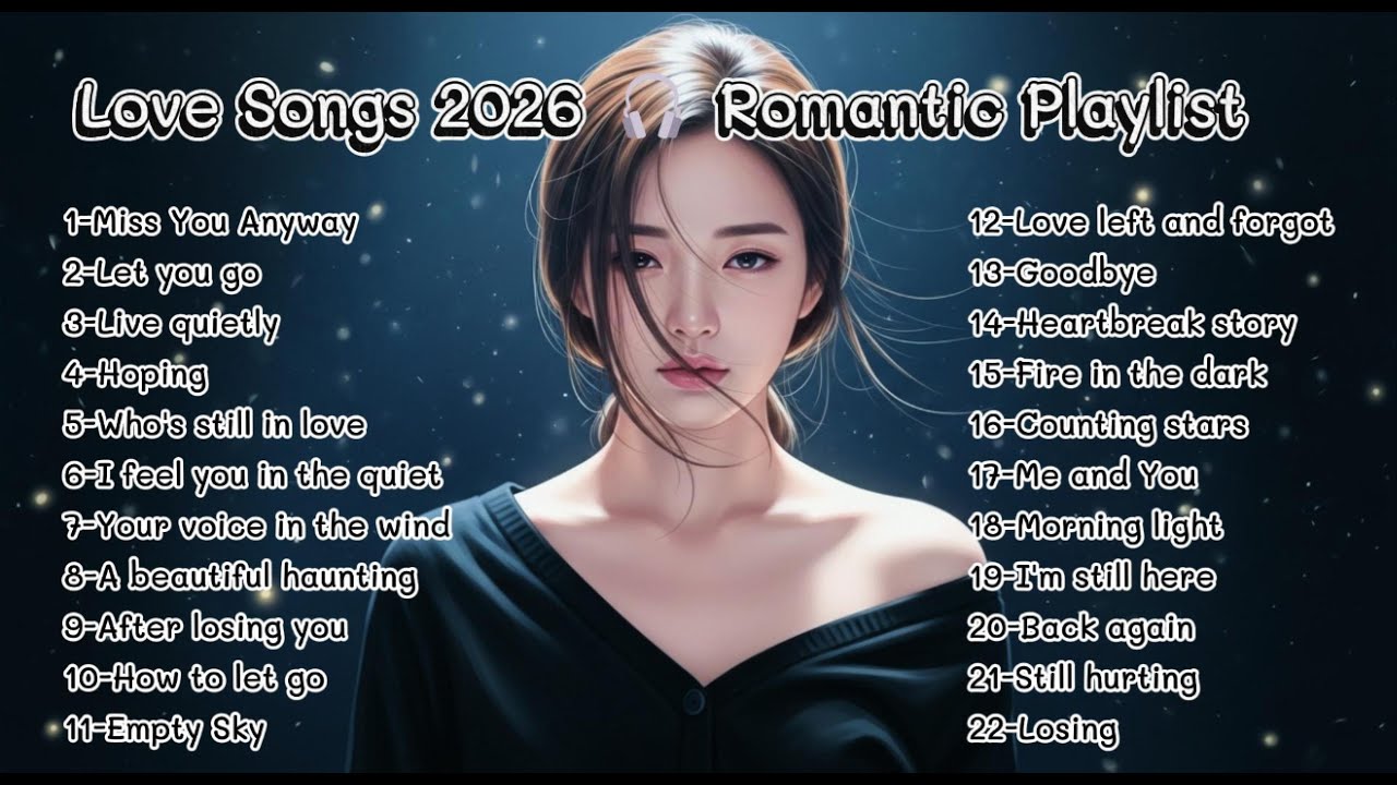 Acoustic Love Songs 2026 💖 Slow Romantic English Playlist – Viral Relaxing Music