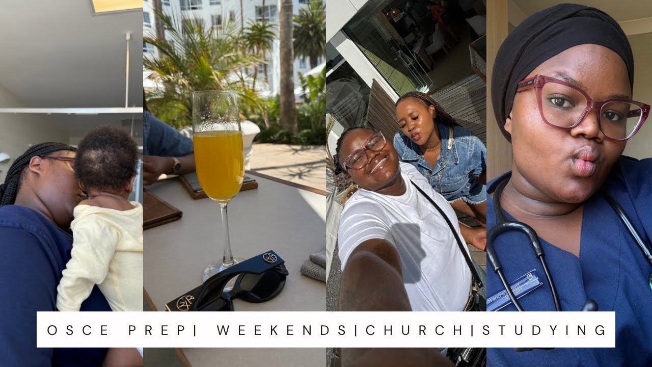 MED SCHOOL DIARIES|| OSCE preps || Paediatrics || Mgowo and more - South African YouTuber