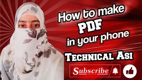 pdf file kaise banaye•| how to make pdf in mobile| how to create a pdf | pdf file banane ka tarika