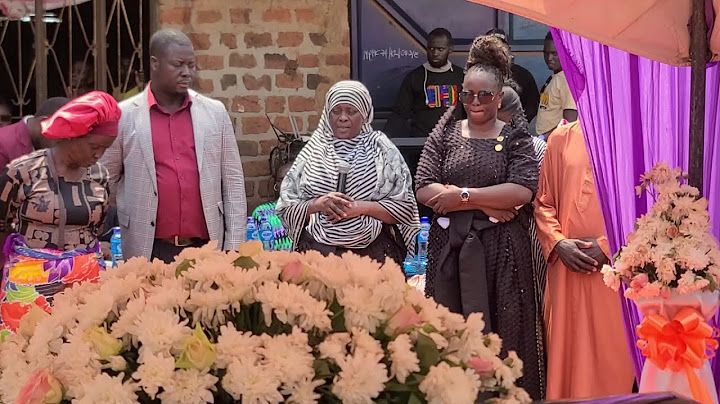 pastor Bugingo wife Susan Makula Mother Burial ceremony now
