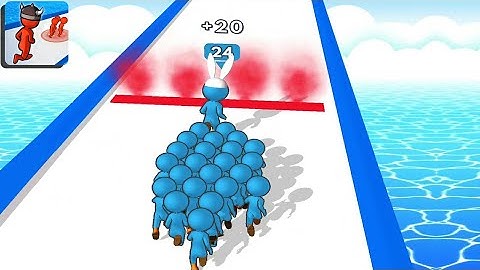 CROWD BATTLE 3D ALL LEVELS  #29 GAMEPLAY WALKTHROUGH PART 6