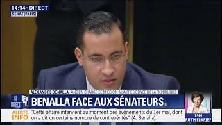 Alexandre Benalla: "J'ai commis des erreurs"