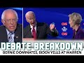 Bernie Dominates Debate, Biden Yells At Warren