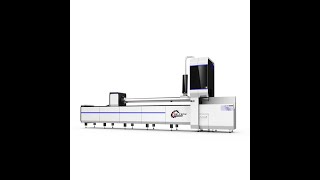 Sr-Tech Fiber Laser Cutting Machine Pipe Cut Test