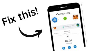 How to Connect Metamask Wallet with opensea on Mobile | fix metamask is not connect with opensea app screenshot 5