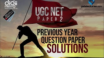 NTA UGC NET January 2017 Computer Science Question paper Solution Part 2