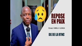 ## URGENT à KINSHASA # LE DG DE LA RTNC  ERNEST KABILA EST DÉCÉDÉ CE MATIN