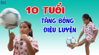 Cô bé 10 tuổi chơi bóng điêu luyện - ĐỘC LẠ BÌNH DƯƠNG screenshot 3