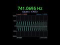 純粋 ソルフェジオ周波数 741Hz [No Music] 本物 / pure real solfeggio frequencies 741Hz