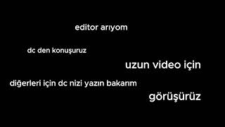 Edi̇tor Ariyorum