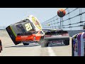NASCAR Racing Crashes #25 | BeamNG Drive