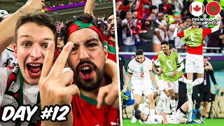 MOROCCO FANS GO CRAZY AS THEY QUALIFY FOR LAST 16