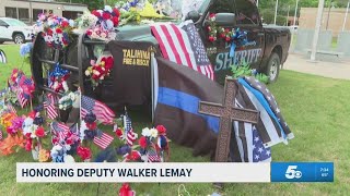 Heavener High School prepares for Deputy Walker LeMay's funeral