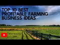 Top 10 best profitable passive income farming business ideas  investing