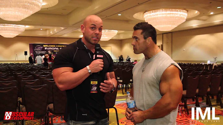 Mark Erpelding's PRO DEBUT @ the 2015 IFBB Orlando...
