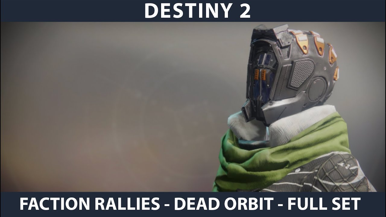 Destiny 2 Warmind. Warlock Dead Orbit Full Ornaments Sets Season 1, 2 & 3.