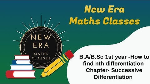 Maths B.A./B.Sc 1st Year | CALCULUS | New Era Maths Class