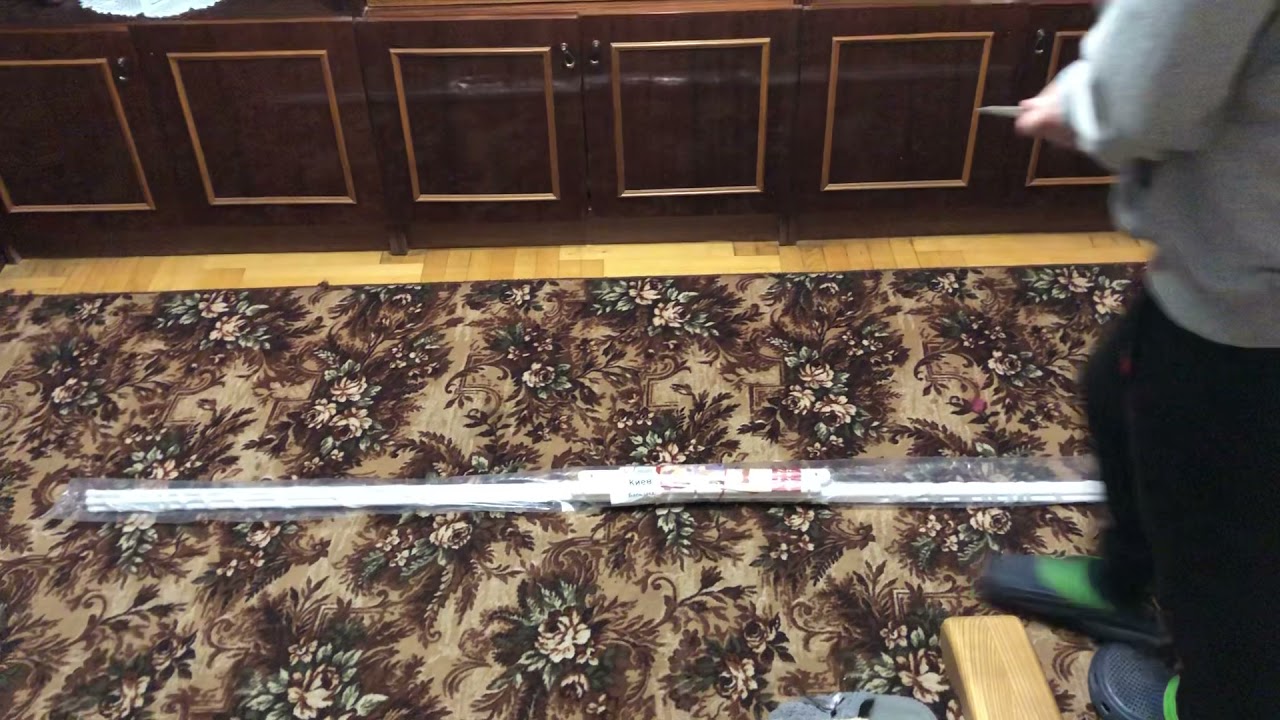 Распаковка  потолочной сушилки для белья SNB 5 верёвок 2 м (92121snb)