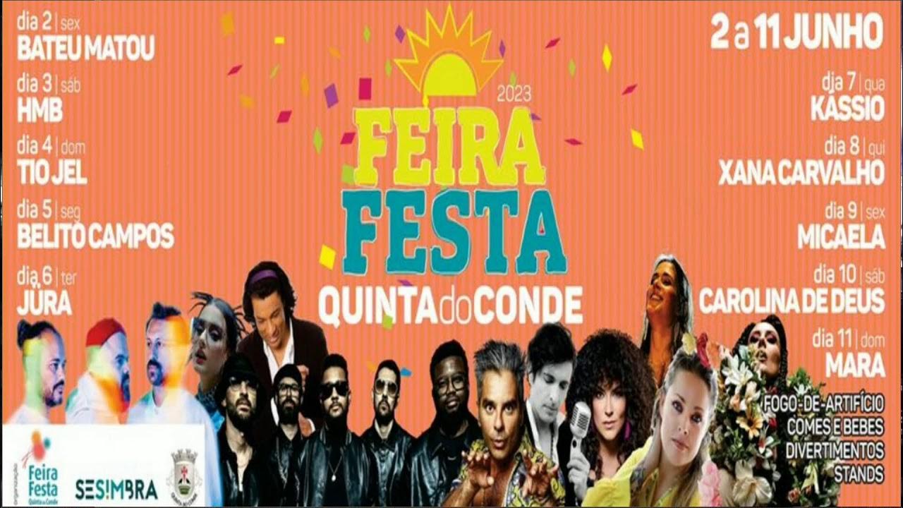 FEIRA FESTA QUINTA DO CONDE 2023 - YouTube