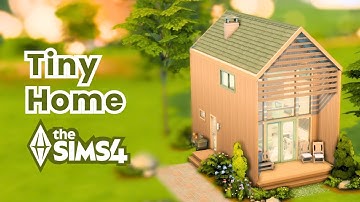 Base Game Tiny House 🌱 | Sims 4 Stop Motion Build (No CC)